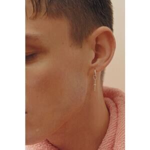 Maria Black Messina Hoop Silver - One Size